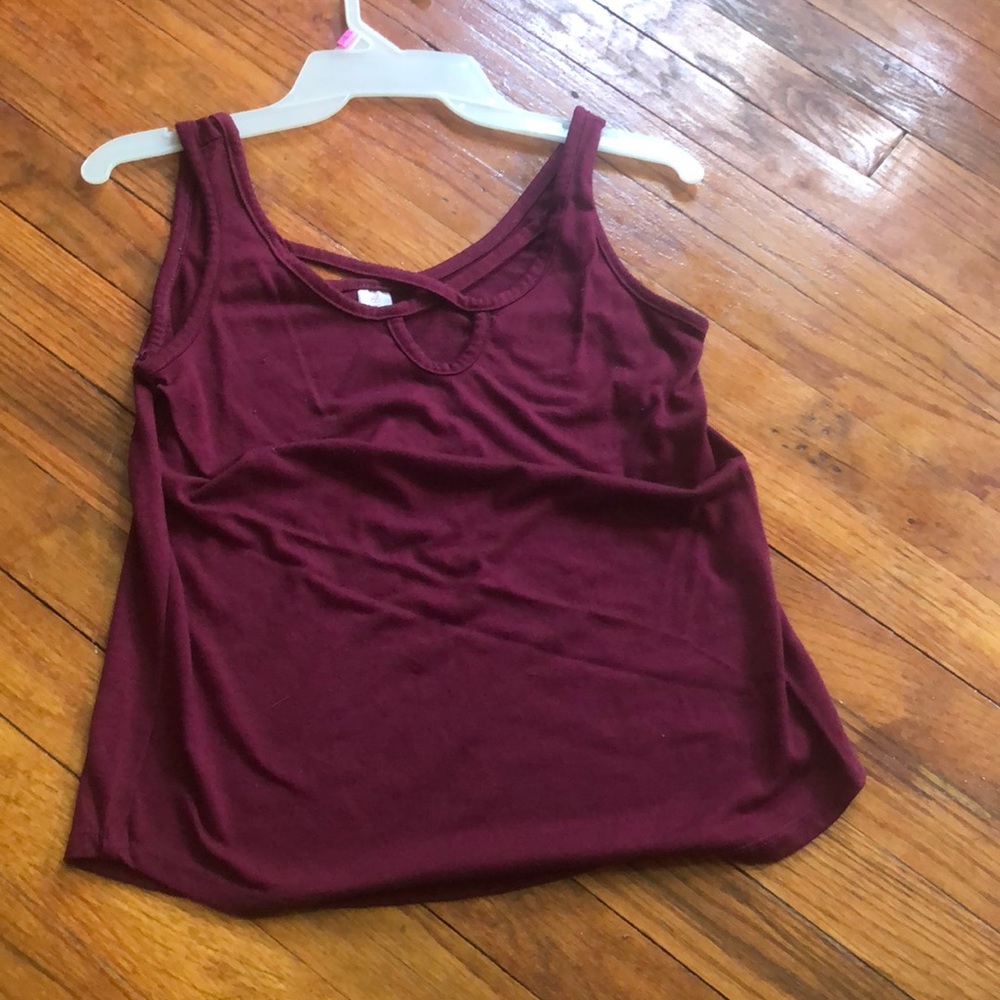 very cheap material, cross front, and